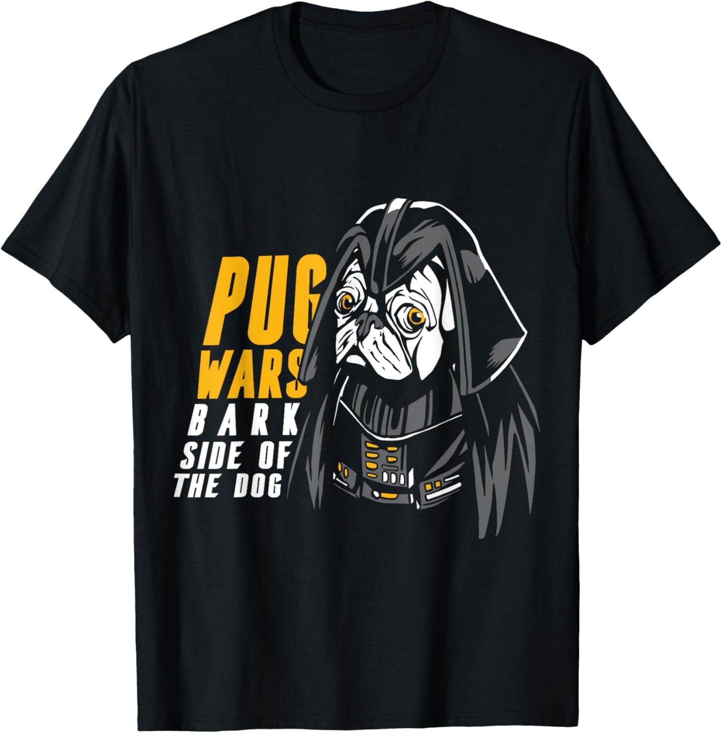 Pug Wars: Bark Side of the Dog 🪐👕 (unisex T-shirt)