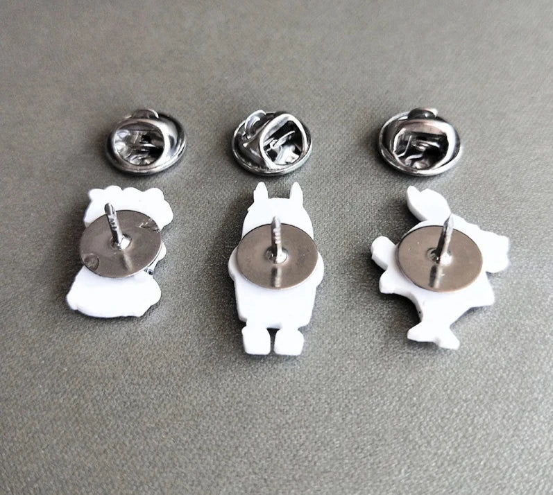 Pyjama Christmas Pug 𤶠Brooch / Pin