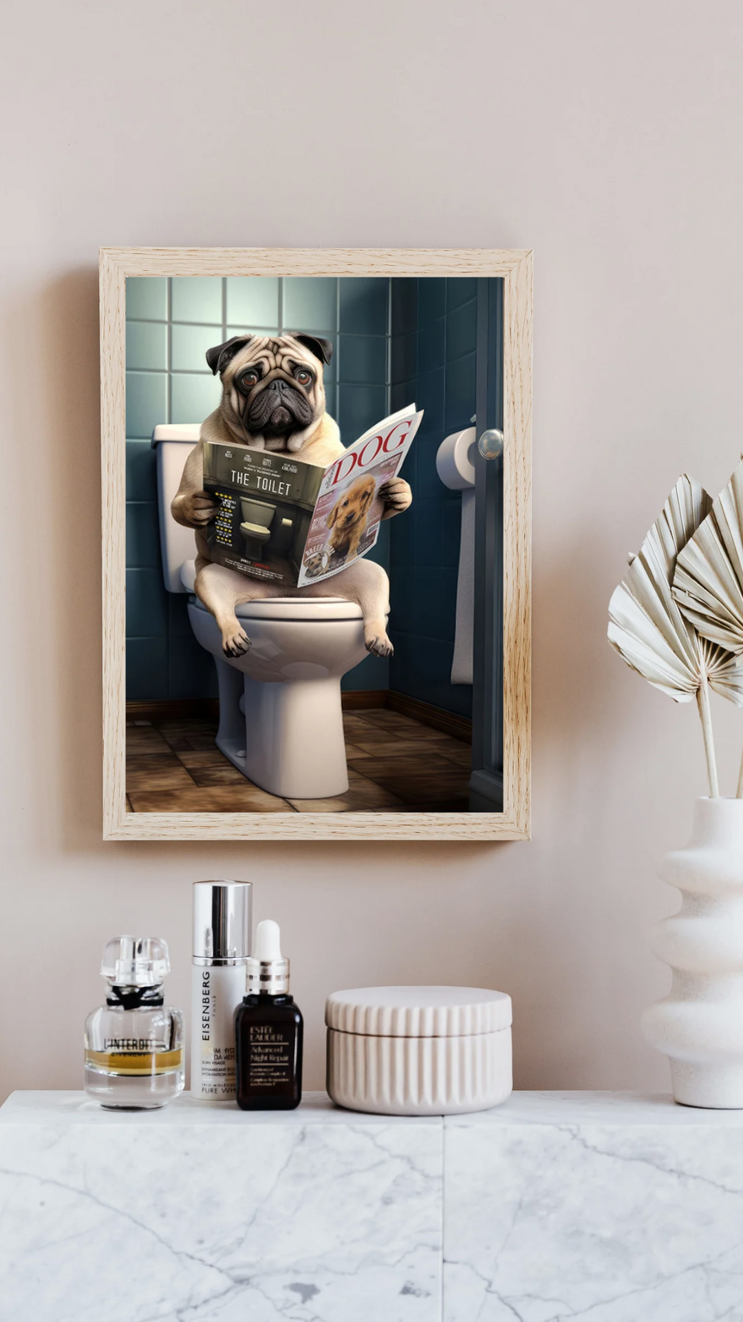 Pug Times (the frame is not included)