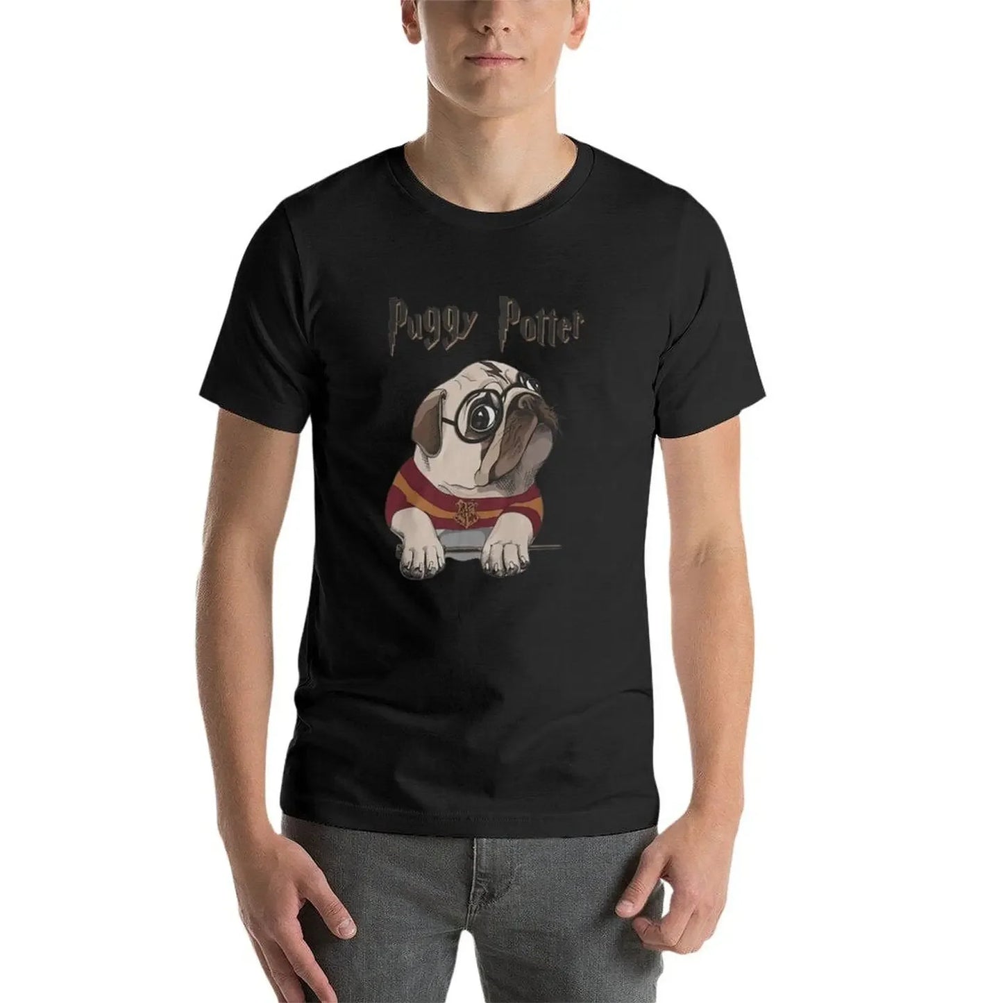 Puggy Potter 🪄👕 (Unisex T-shirt)