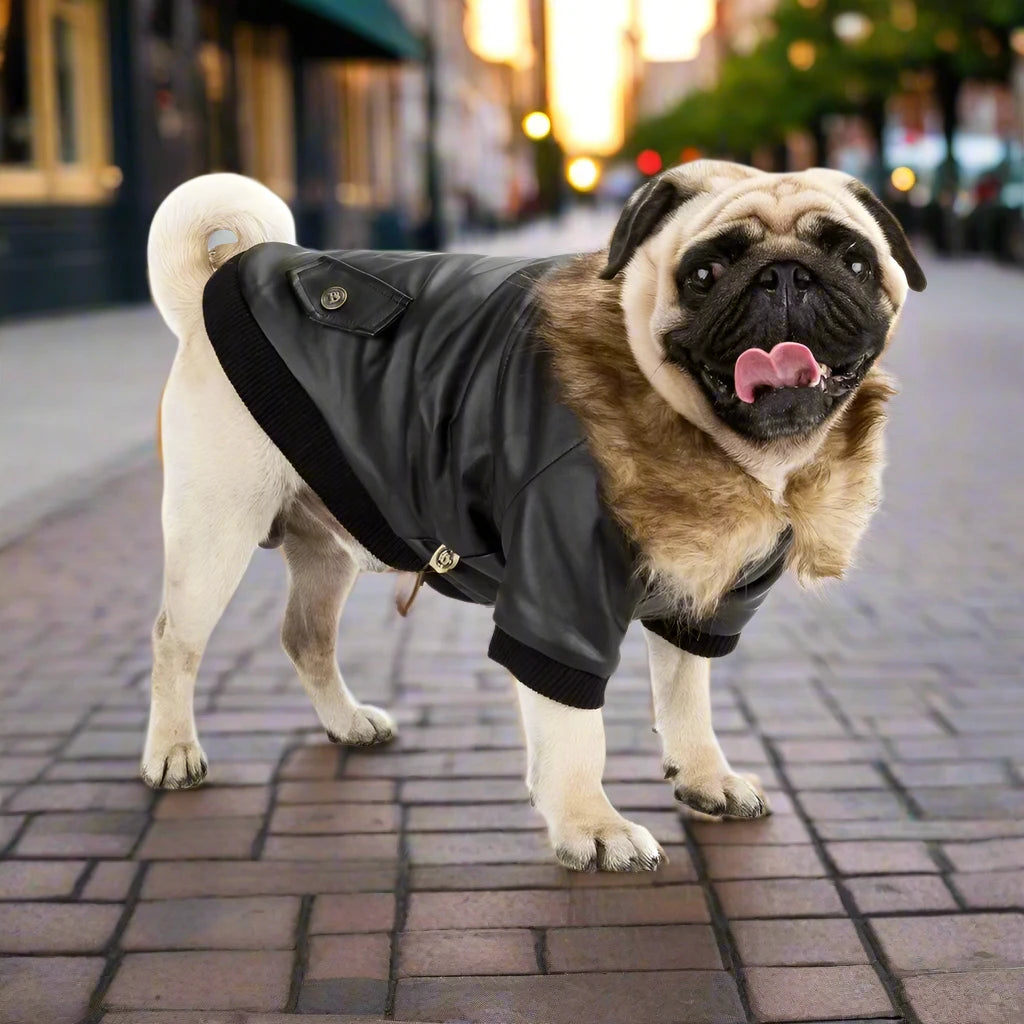 Punk Style Bomber Jacket