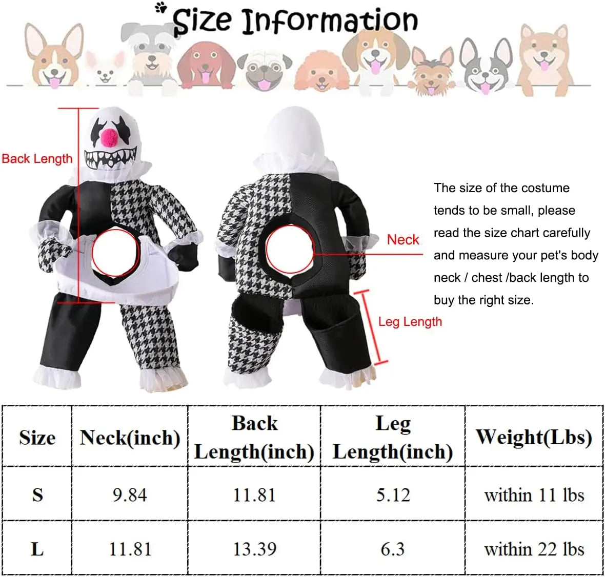 Halloween Clown Costume 🤡 🎃