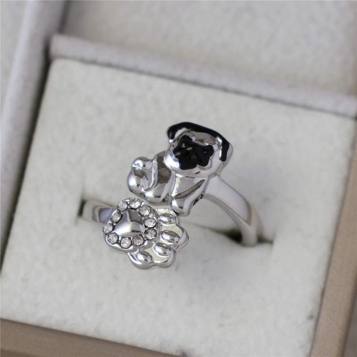 Adjustable Pug Ring 💍