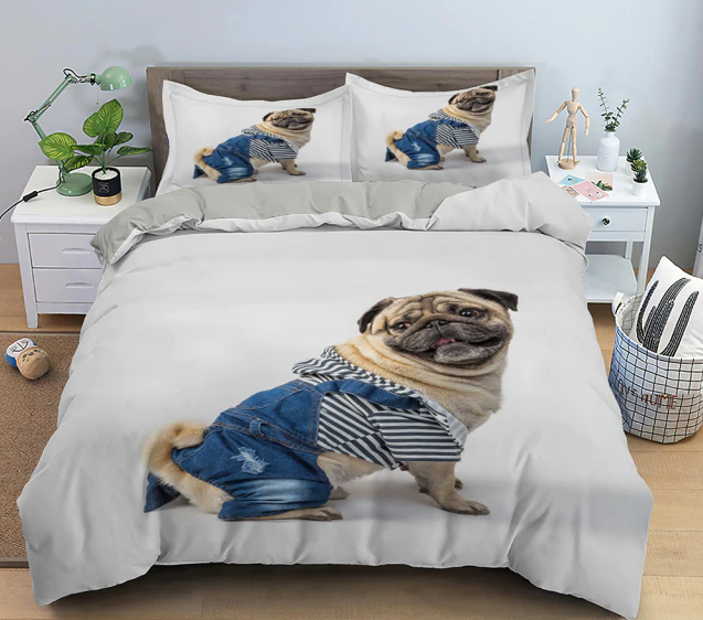 Pug bedding set