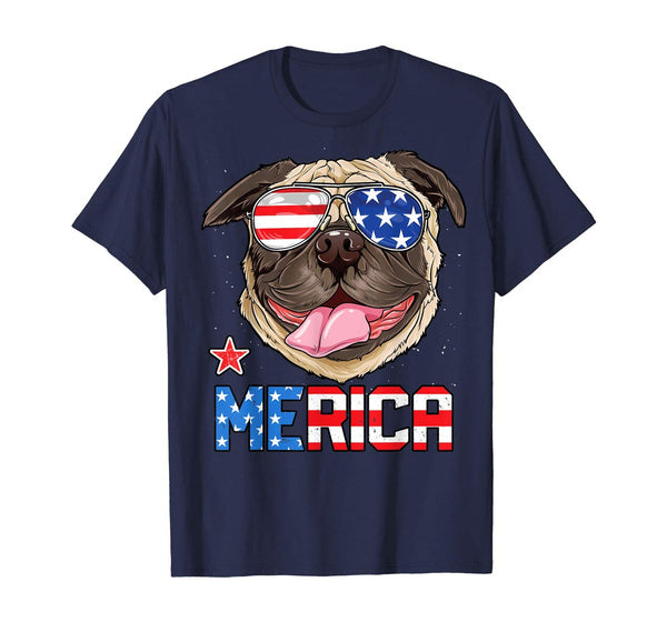 Pug'Merica (unisex T-shirt)