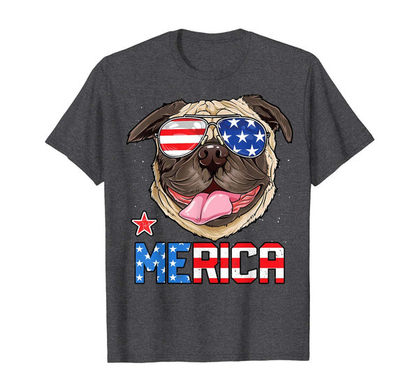 Pug'Merica (unisex T-shirt)