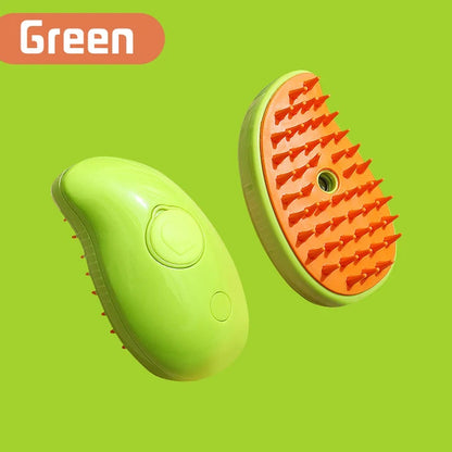 Mango shaped Steam Brush, pet hair removal 3 in 1 man 🥭 (available in 2 colours)