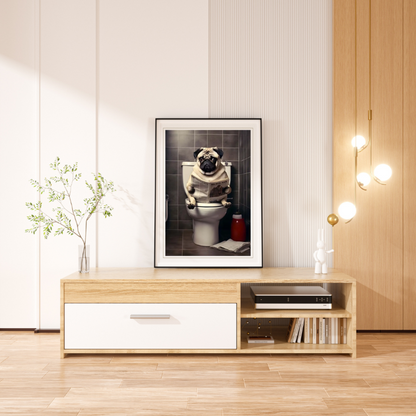 Pug - Zine (the frame is not included)
