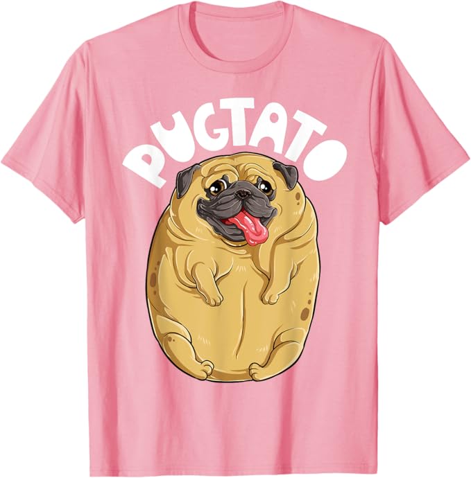 PugTato 🥔👕 (unisex T-shirt - available in 13 colours)
