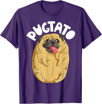 PugTato 🥔👕 (unisex T-shirt - available in 13 colours)