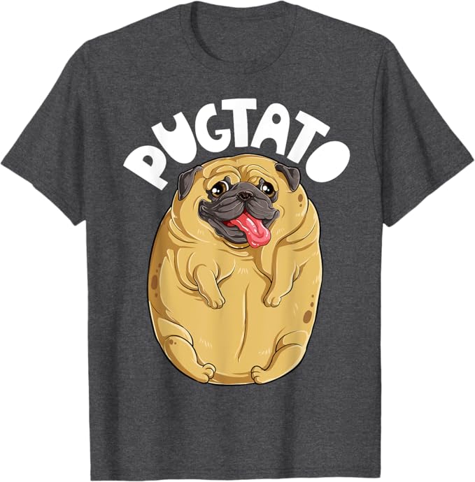 PugTato 🥔👕 (unisex T-shirt - available in 13 colours)