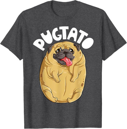 PugTato 🥔👕 (unisex T-shirt - available in 13 colours)