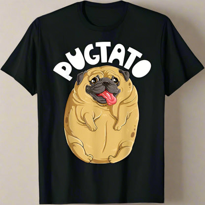 PugTato 🥔👕 (unisex T-shirt - available in 13 colours)