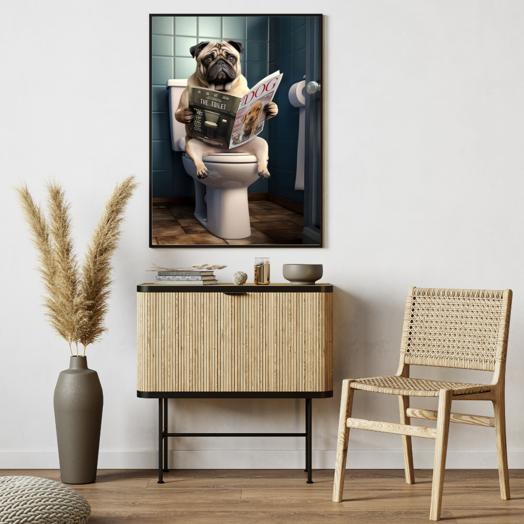 Pug Times (the frame is not included)