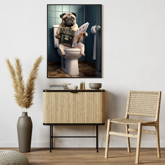 Pug Times (the frame is not included)