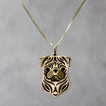 Fashion Pug Necklace (available in 2 colours)