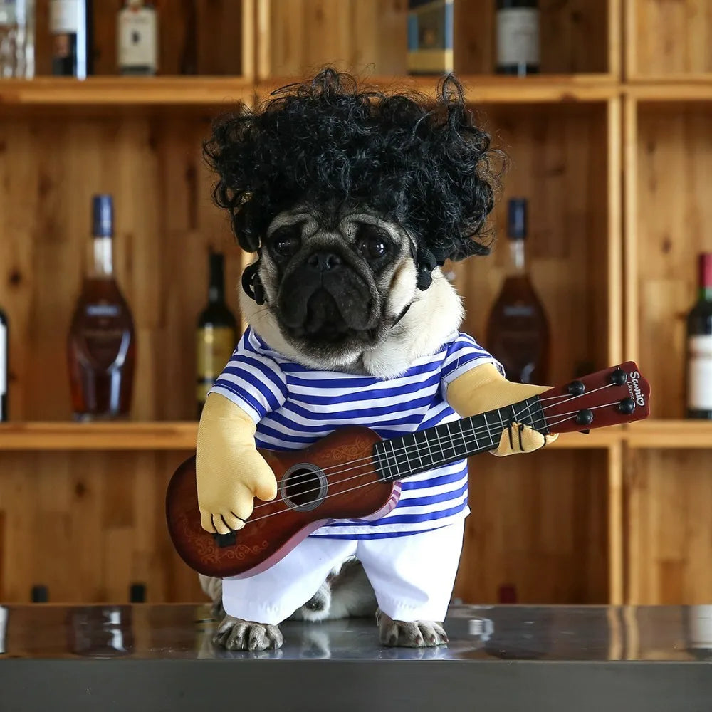 Party Guitar Costume 🎸 (the wig / hair is not included)