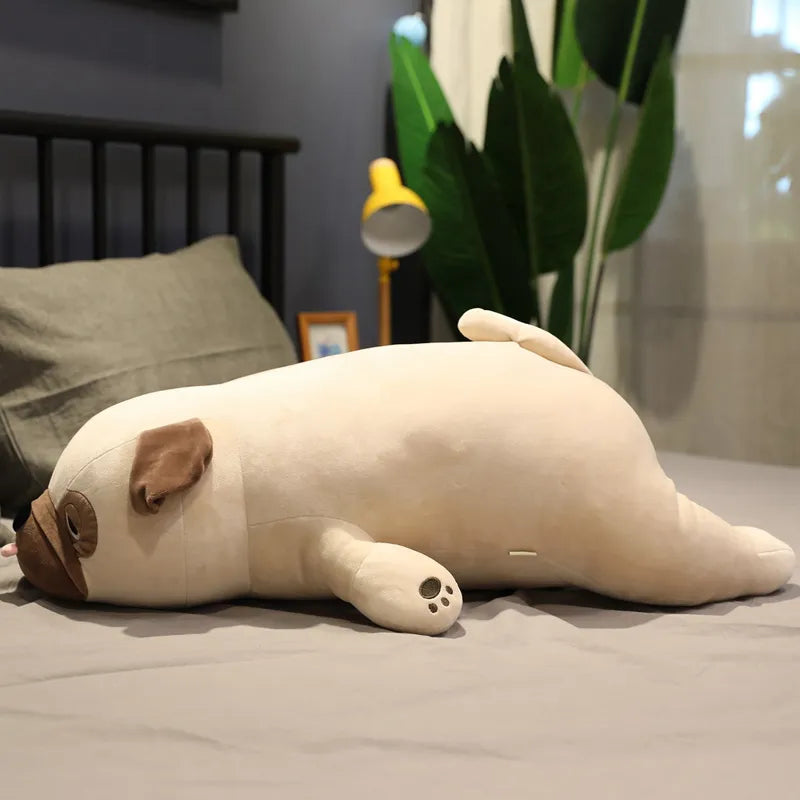 Plush Pug Cushion