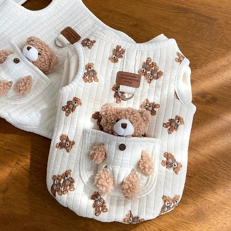 Cute Vest with Bear 🐻 (available in 2 variants)