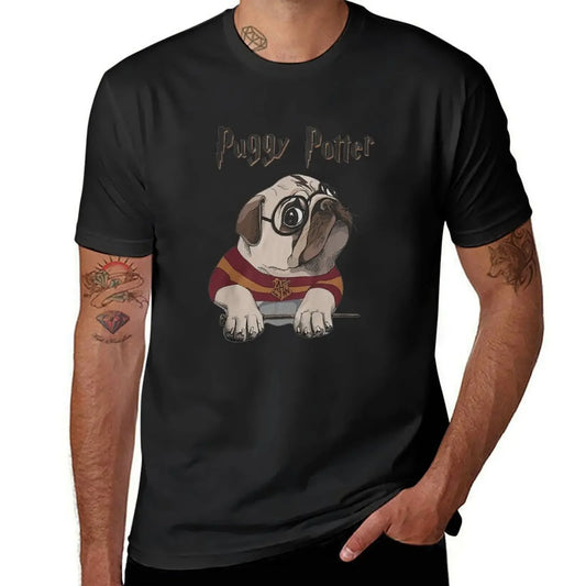 Puggy Potter 🪄👕 (Unisex T-shirt)