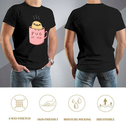 Pug of Tea ☕🧋👕 (unisex T-shirt)