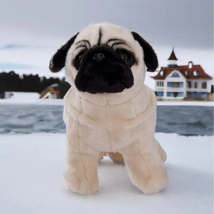 Cute Plush Pug Toy