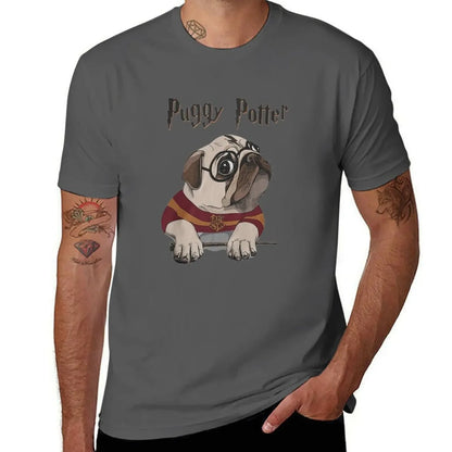 Puggy Potter 🪄👕 (Unisex T-shirt)