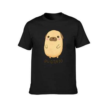 Mini PugTato anime style 🥔👕 (unisex T-shirt)