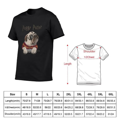 Puggy Potter 🪄👕 (Unisex T-shirt)