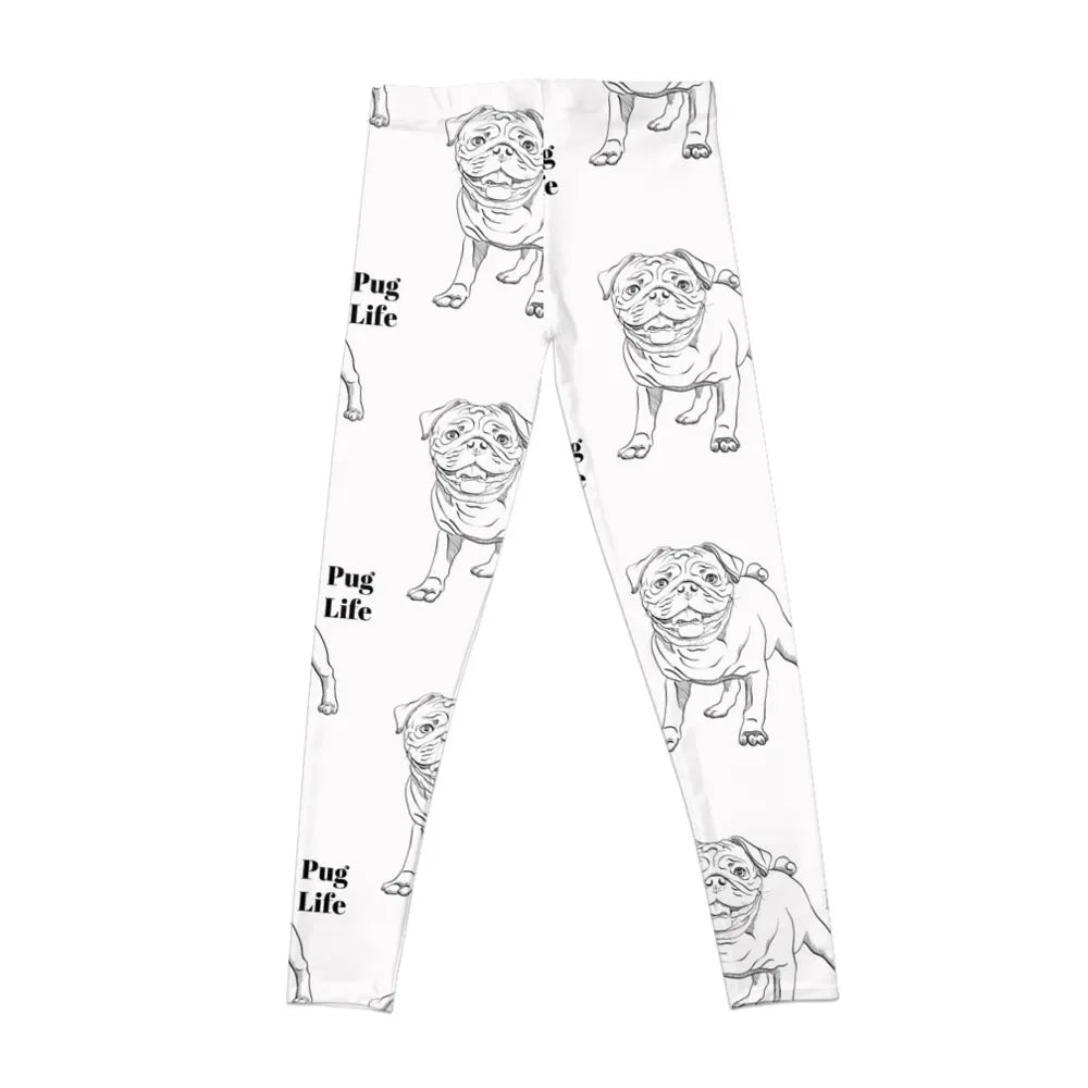 Pug Life Yoga Pants / Leggings