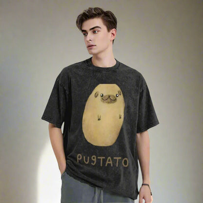 PugTato anime style 🥔👕 (unisex T-shirt)
