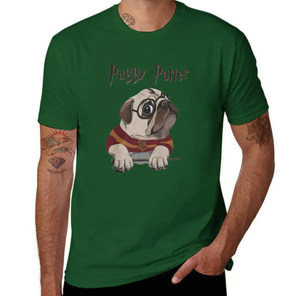Puggy Potter 🪄👕 (Unisex T-shirt)