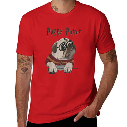 Puggy Potter 🪄👕 (Unisex T-shirt)