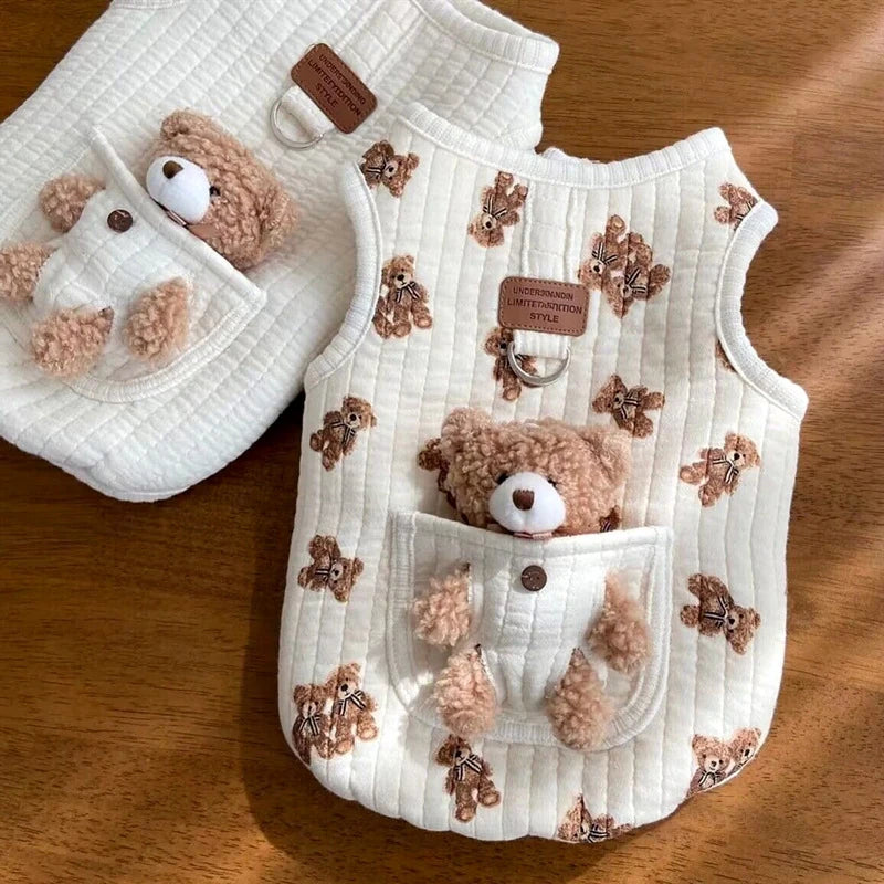 Cute Vest with Bear 🐻 (available in 2 variants)