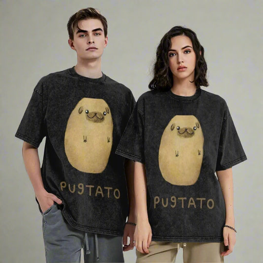 PugTato anime style 🥔👕 (unisex T-shirt)