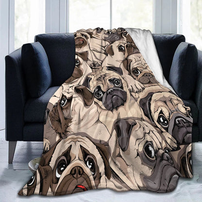 We R Pugs blanket