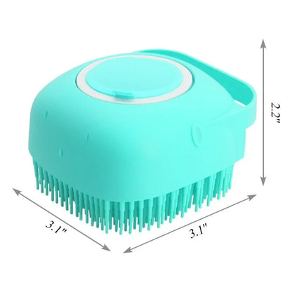 Massage / Grooming scrubber for Bathing (available in 3 colours)