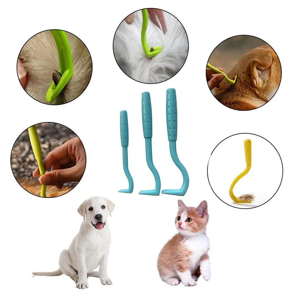 3Pcs/2Pcs Pet Flea Remover Tool Kit