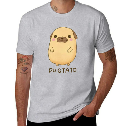 Mini PugTato anime style 🥔👕 (unisex T-shirt)