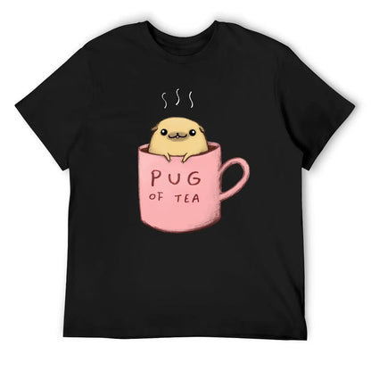 Pug of Tea ☕🧋👕 (unisex T-shirt)