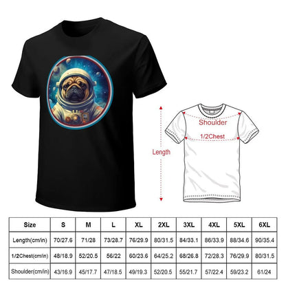 Pug the Astronaut (unisex T-shirt)