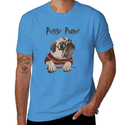 Puggy Potter 🪄👕 (Unisex T-shirt)