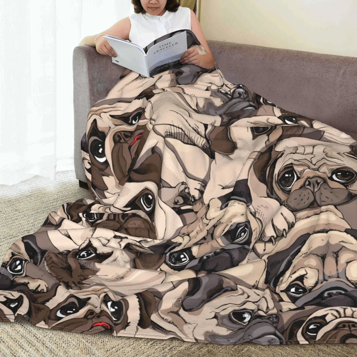 We R Pugs blanket