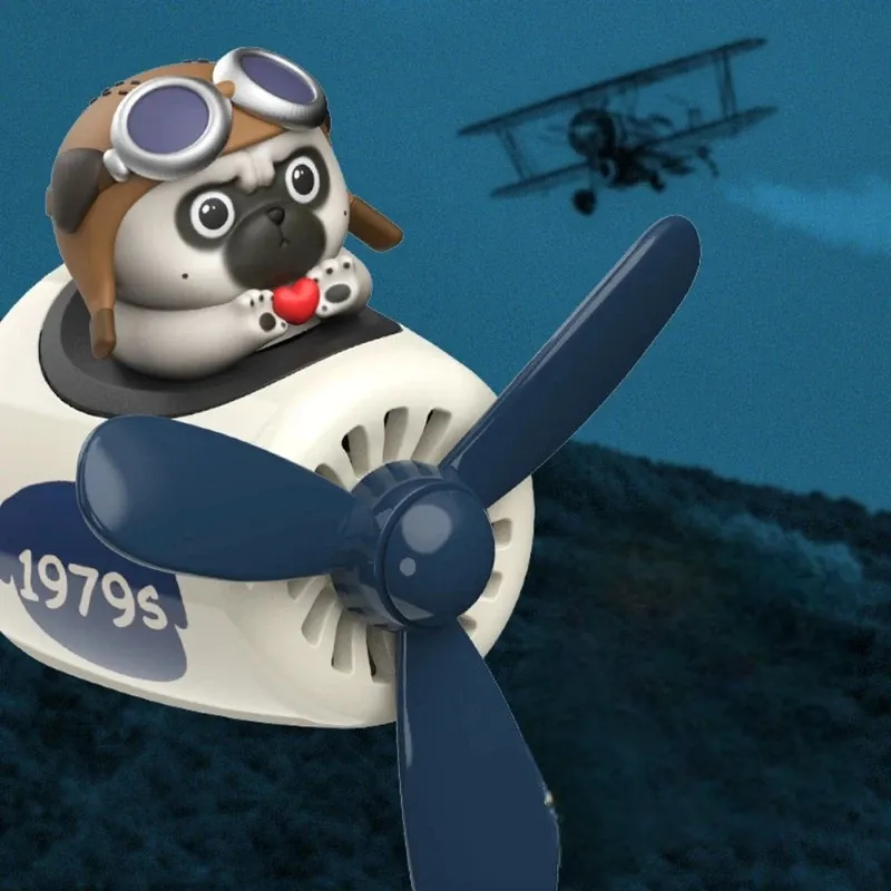 Pug the Pilot Car Air Freshener