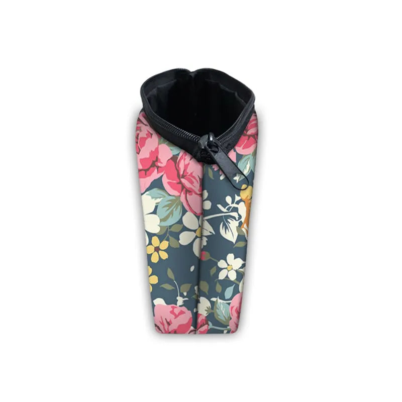 Floral Pug (Makeup Bag)