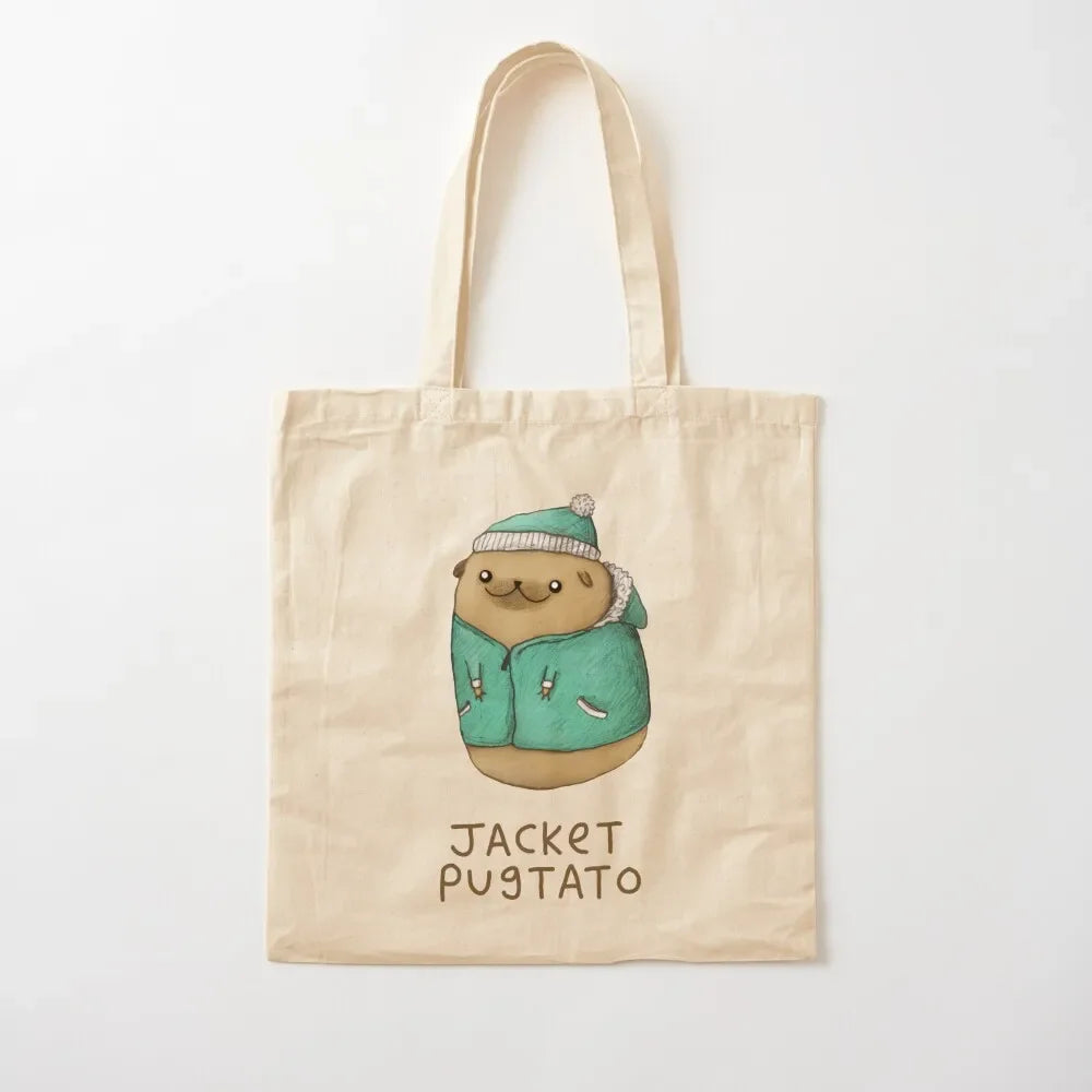Jacket Pugtato Tote Bag 🥔👜
