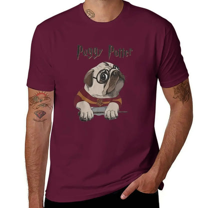 Puggy Potter 🪄👕 (Unisex T-shirt)