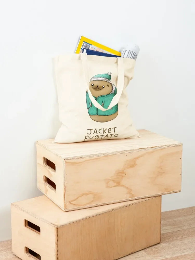 Jacket Pugtato Tote Bag 🥔👜