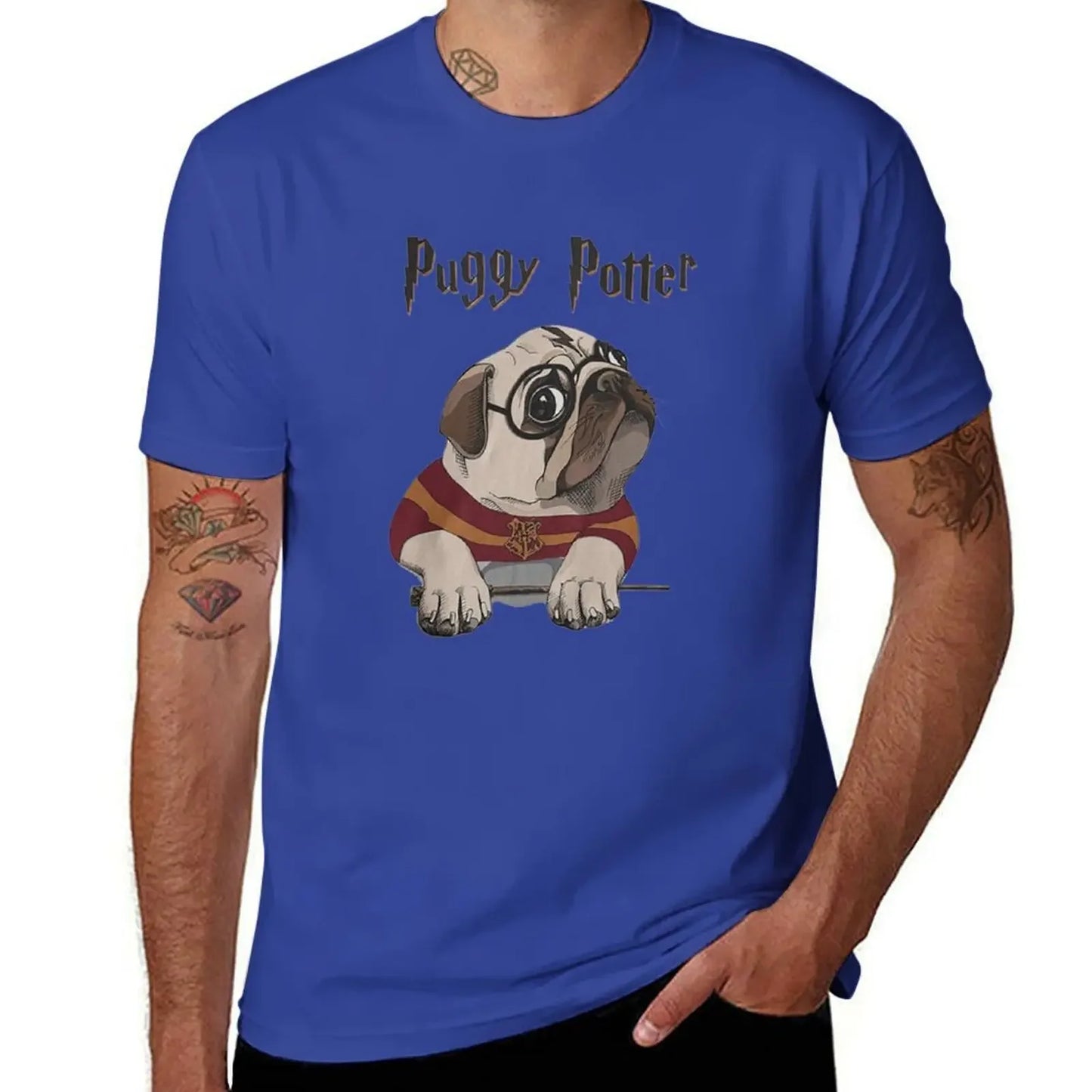 Puggy Potter 🪄👕 (Unisex T-shirt)