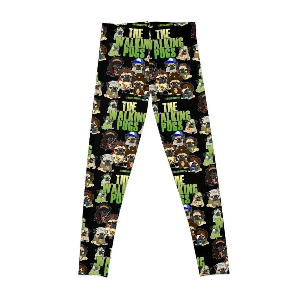 The Walking Pugs Yoga Pants / Leggings